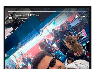 El jugador de la selección argentina que fue a alentar a Franco Colapinto en el GP de Brasil: “Esperemos darle suerte”