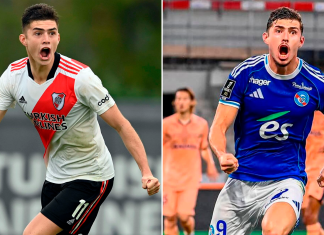 La historia de Panichelli, la sorpresa de Scaloni: de no tener lugar en River a ser vendido por USD 20 millones y brillar en Francia