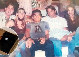 La usó en uno de sus días más emotivos y se la regaló a un ex futbolista: la historia de la joya de Maradona que salió a remate