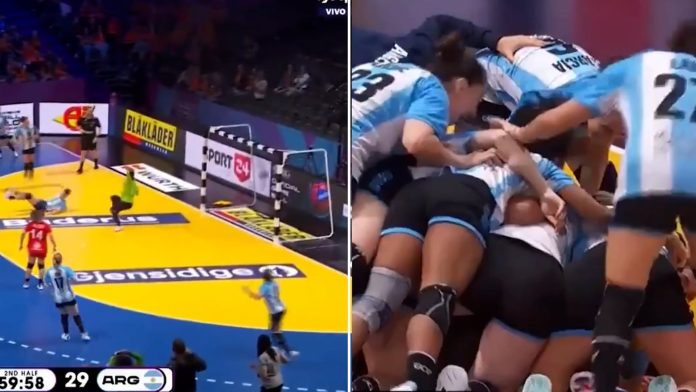 Drama y festejo alocado: el gol en el último segundo con el que Argentina venció a Túnez en el Mundial de handball femenino