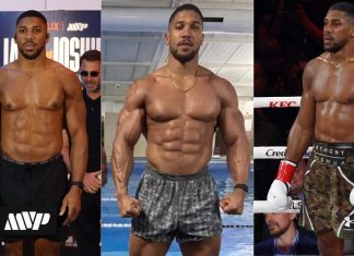 El brutal cambio físico de Anthony Joshua a una semana del brutal nocaut a Jake Paul