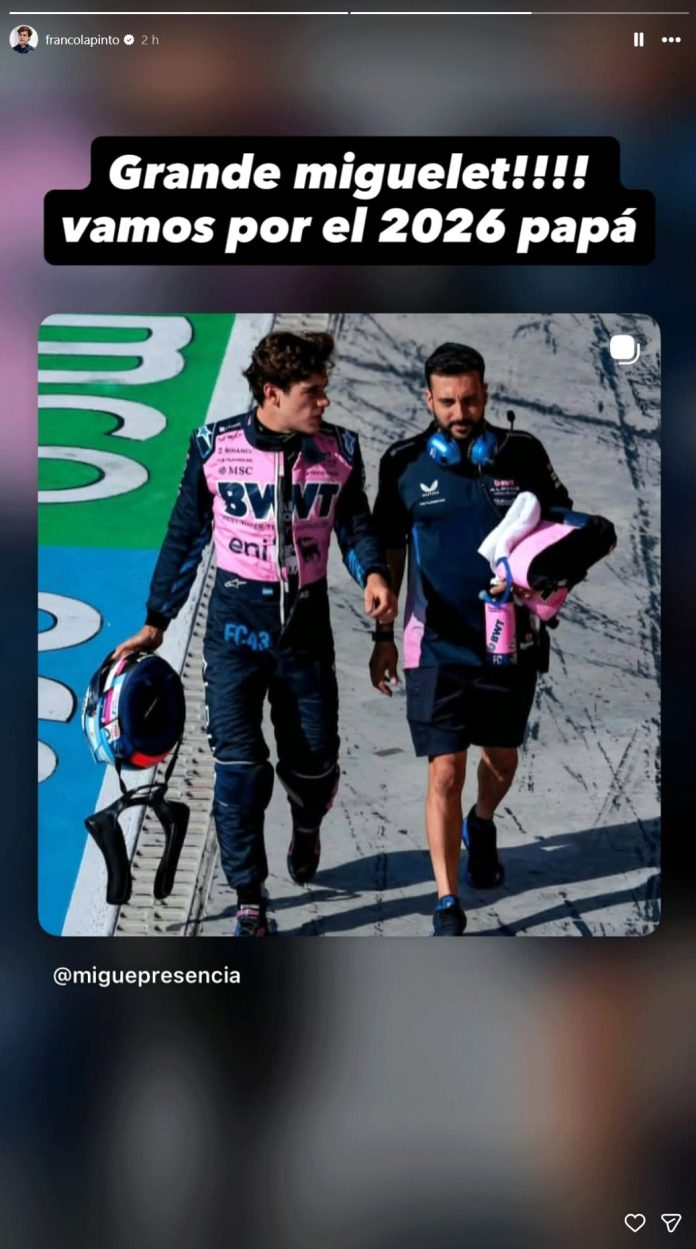 El mensaje de Franco Colapinto y Pierre Gasly por la Navidad: el deseo que pidieron para Alpine en 2026