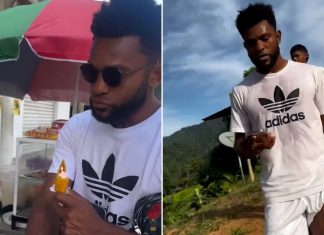 El video de Miguel Borja entrenando en la montaña luego de comerse cuatro empanadas: “Esto es para machos”