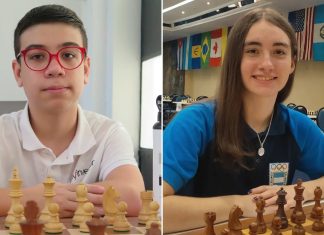 Faustino Oro y Candela Francisco no desentonaron en el arranque del Mundial de Ajedrez Rápido en Qatar