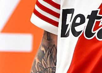 Los tatuajes de Aníbal Moreno que revolucionaron a los hinchas de River: un famoso animé y tres personajes de El Chavo del 8