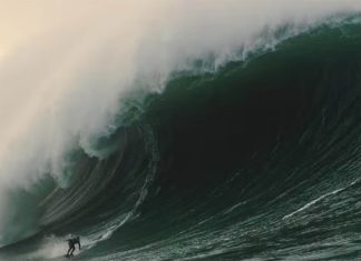 Surfeó una de las olas más altas de la historia y abrió un debate para lograr el Récord Guinness