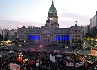 Cómo será el operativo policial que el Gobierno desplegará durante la marcha contra la reforma laboral en el Congreso
