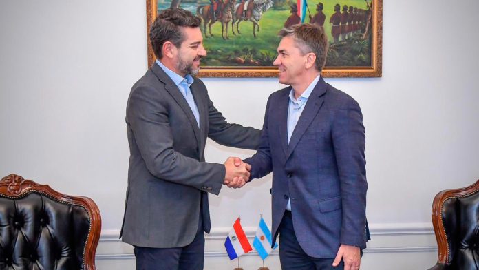 Chaco: el gobernador Leandro Zdero acordó con el vicepresidente de Paraguay el emplazamiento de un nuevo puente internacional