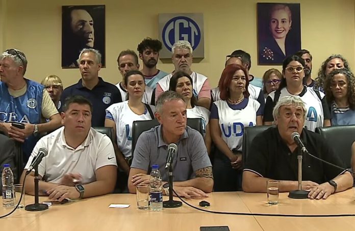 Conflicto docente: la CGT denunció que el Gobierno no hizo ninguna oferta salarial y advirtió sobre nuevas protestas