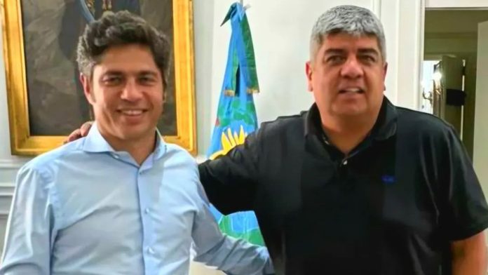 Kicillof recibió a Pablo Moyano luego de las protestas de Camioneros a los intendentes del Movimiento Derecho al Futuro
