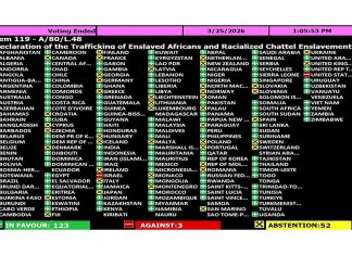 Por qué Argentina rechazó en la ONU nombrar la trata de esclavos africanos como “el crimen más grave de la humanidad”