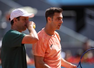 Tras convertirse en número 1 del mundo en dobles, Horacio Zeballos cayó en semis y se despidió del Miami Open