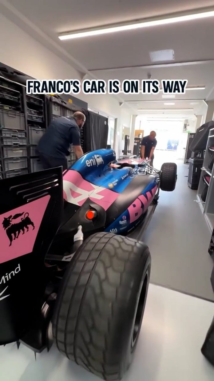 Alpine mostró el auto que usará Franco Colapinto en la exhibición de la F1 en Argentina: “Entrega especial a Buenos Aires”