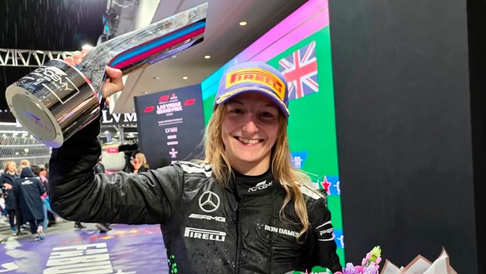 Quién es la piloto mujer a la que Mercedes le permitirá rodar en un coche Fórmula 1