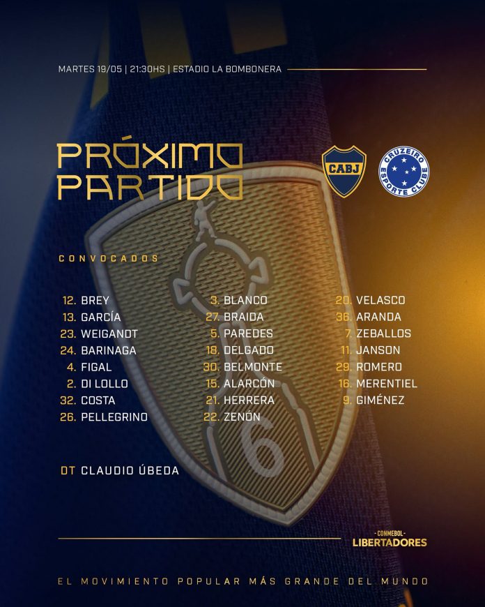 Boca se juega su futuro en la Copa Libertadores en un duro choque ante Cruzeiro: hora, TV y formaciones