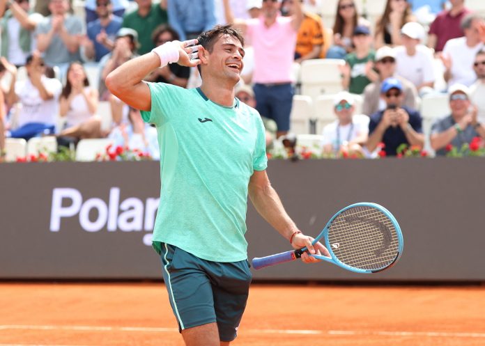 Golpe de Mariano Navone en Roma: derrotó al canadiense Felix Auger-Aliassime, número 5 del mundo