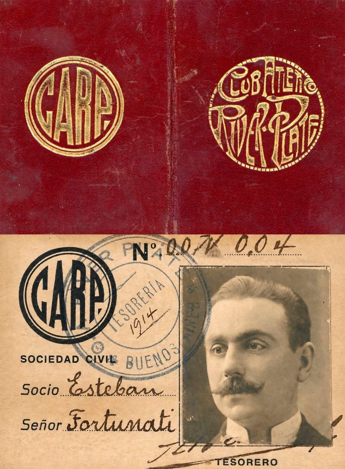Histórico hallazgo en River Plate: el inédito escudo de 1914 que “nunca antes había sido difundido”