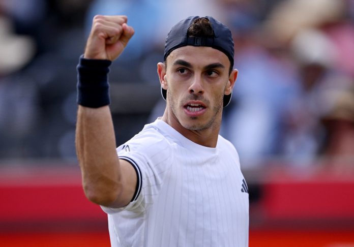 La singular dedicatoria de Francisco Cerúndolo para Messi tras una nueva victoria en el ATP de Queen’s