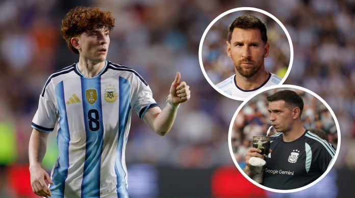 Las perlitas de la goleada Argentina: de la predicción de Barco y la reacción de Messi en su gol al mate del Dibu Martínez