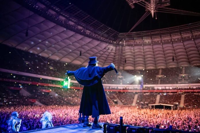 Un apagón obligó a Iron Maiden a interrumpir su concierto en París