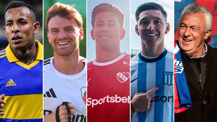 Los 74 fichajes que se confirmaron durante la Copa del Mundo en la Primera División del fútbol argentino