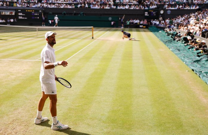 “Tal vez hace 10 años”: el divertido intercambio entre Djokovic y el público en su derrota contra Sinner en Wimbledon