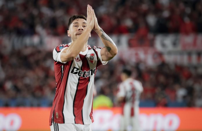 Alarma en River Plate: la lesión que sufrió Montiel y generó un peculiar problema de cara al duelo por la Sudamericana
