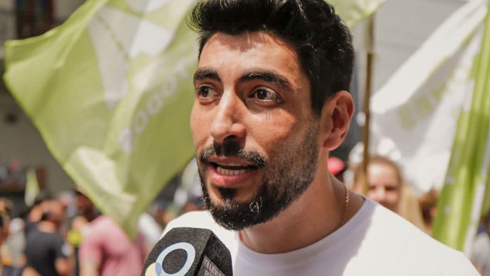 Demoraron a Facundo Moyano en medio de un confuso episodio tras una discusión con una joven en Belgrano