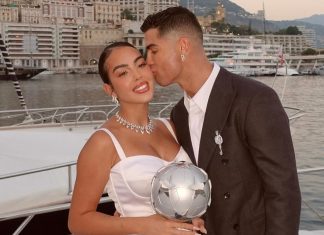 Dieron a conocer detalles de la boda secreta entre Cristiano Ronaldo y Georgina Rodríguez: la reacción del futbolista cuando lo felicitaron en su club