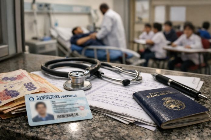 La letra chica de la medida que cambia la salud pública para extranjeros: qué pasa con los residentes precarios