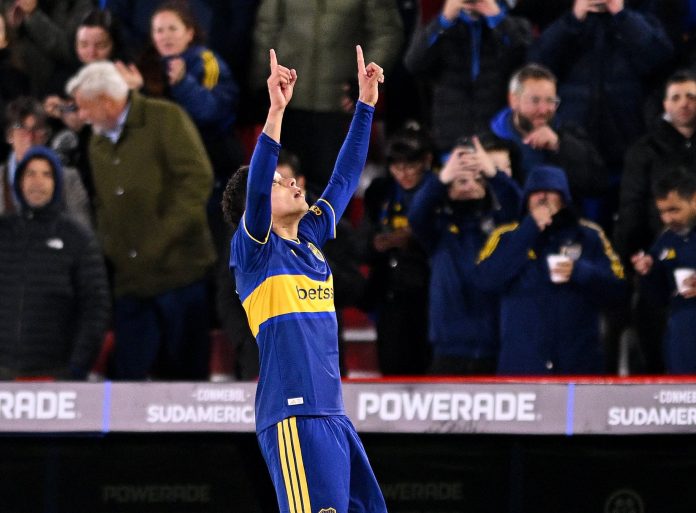 Un golazo y dos rojas provocadas: el gran partido del juvenil Flores en el triunfo de Boca ante Recoleta y cómo fue su salto a la élite