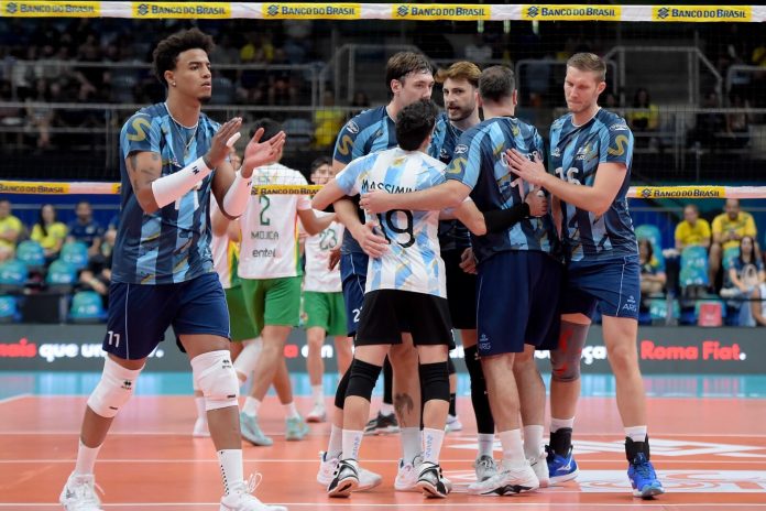 Argentina clasificó al Mundial de vóley y definirá este domingo ante Brasil el boleto a los Juegos Olímpicos 2028