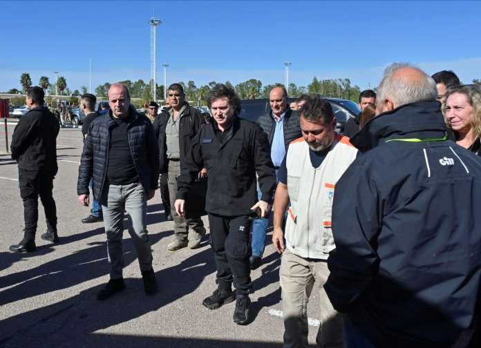 Javier Milei visita Bahía Blanca para mostrar las inversiones del RIGI y se activa un operativo por su reelección