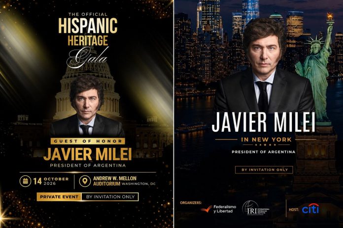 Milei y dos eventos de la “batalla cultural” en Estados Unidos, con el reclamo por Malvinas de fondo