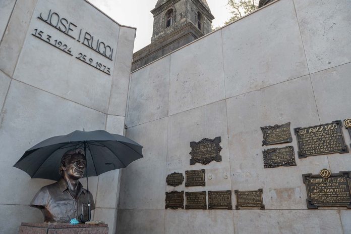«Que se banque la interna»: Cúneo desafió a Máximo Kirchner en un acto de homenaje a José Ignacio Rucci