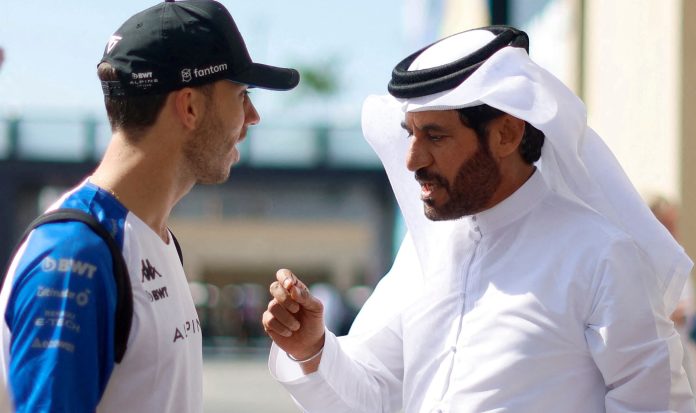 El presidente de la FIA reveló que Pierre Gasly recibió 13