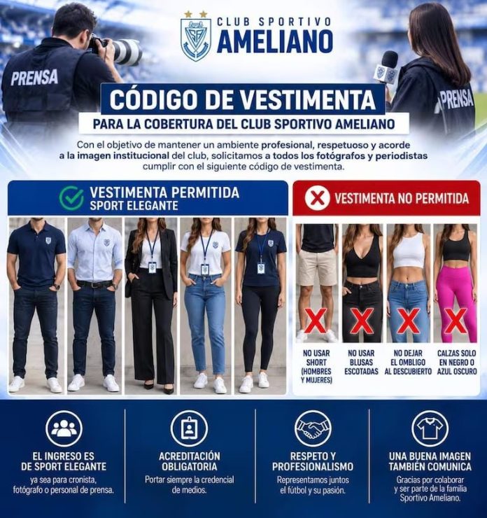 Escándalo en Paraguay por el código de vestimenta que impuso un club para los partidos: la respuesta de una fotógrafa