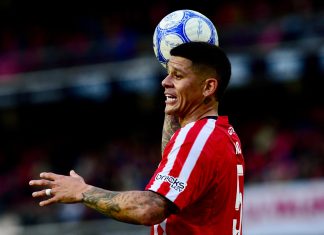 Estudiantes de La Plata anunció que Marcos Rojo fue habilitado y podrá jugar la revancha de la semifinal de Copa Libertadores ante Flamengo