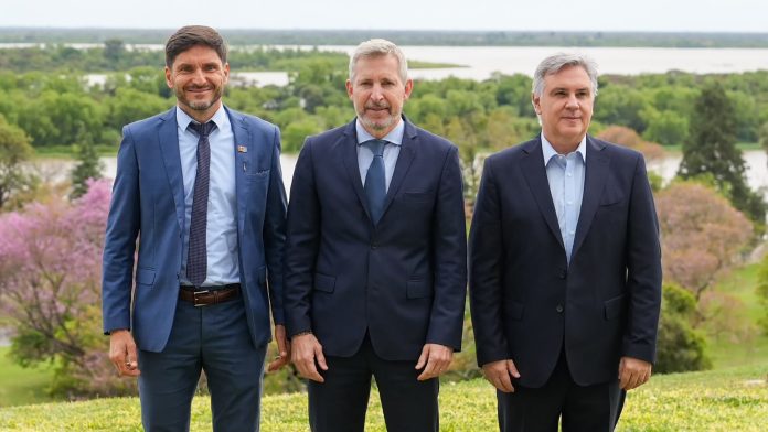 Frigerio, Llaryora y Pullaro reclamaron “que el narco y el crimen organizado no terminen financiando la política”
