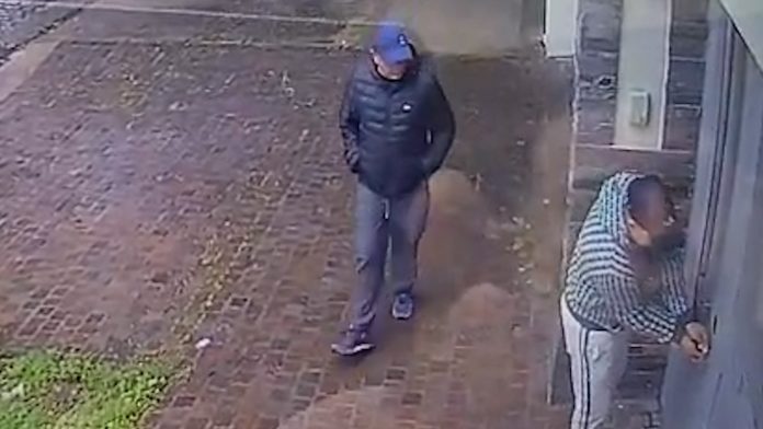 Las estremecedoras imágenes del violento robo que sufrió en la casa de sus hijos el ex futbolista de Boca Juniors Clemente Rodríguez