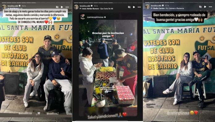 Leo Flores, la cara solidaria de Boca Juniors: participó de una olla popular y revolucionó un barrio en Monte Chingolo