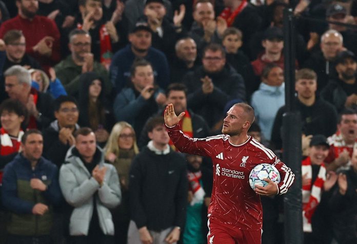 Los dos goles de Alexis Mac Allister parta la remontada de Liverpool ante el Villarreal por la Champions League