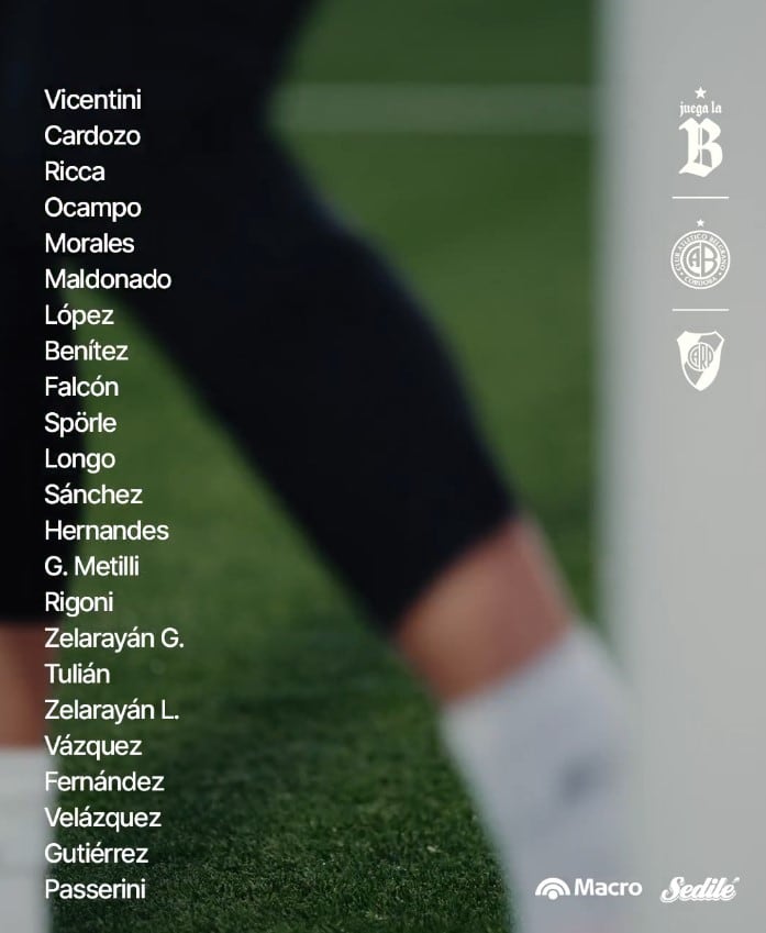 River Plate visitará a Belgrano con la obligación de ganar para meterse en zona de playoffs del Torneo Clausura: hora, TV y formaciones